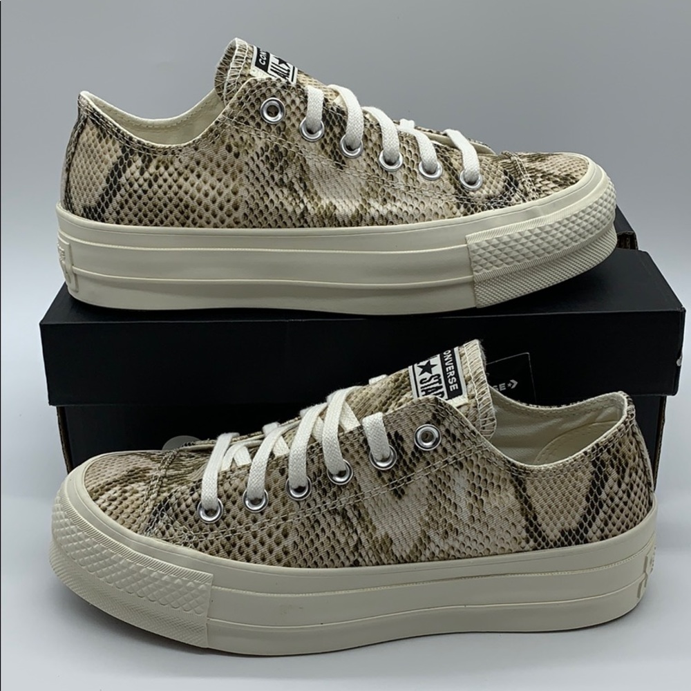 CONVERSE CTAS LIFT OX PLATFORM egret/egret - Picture 12 of 16
